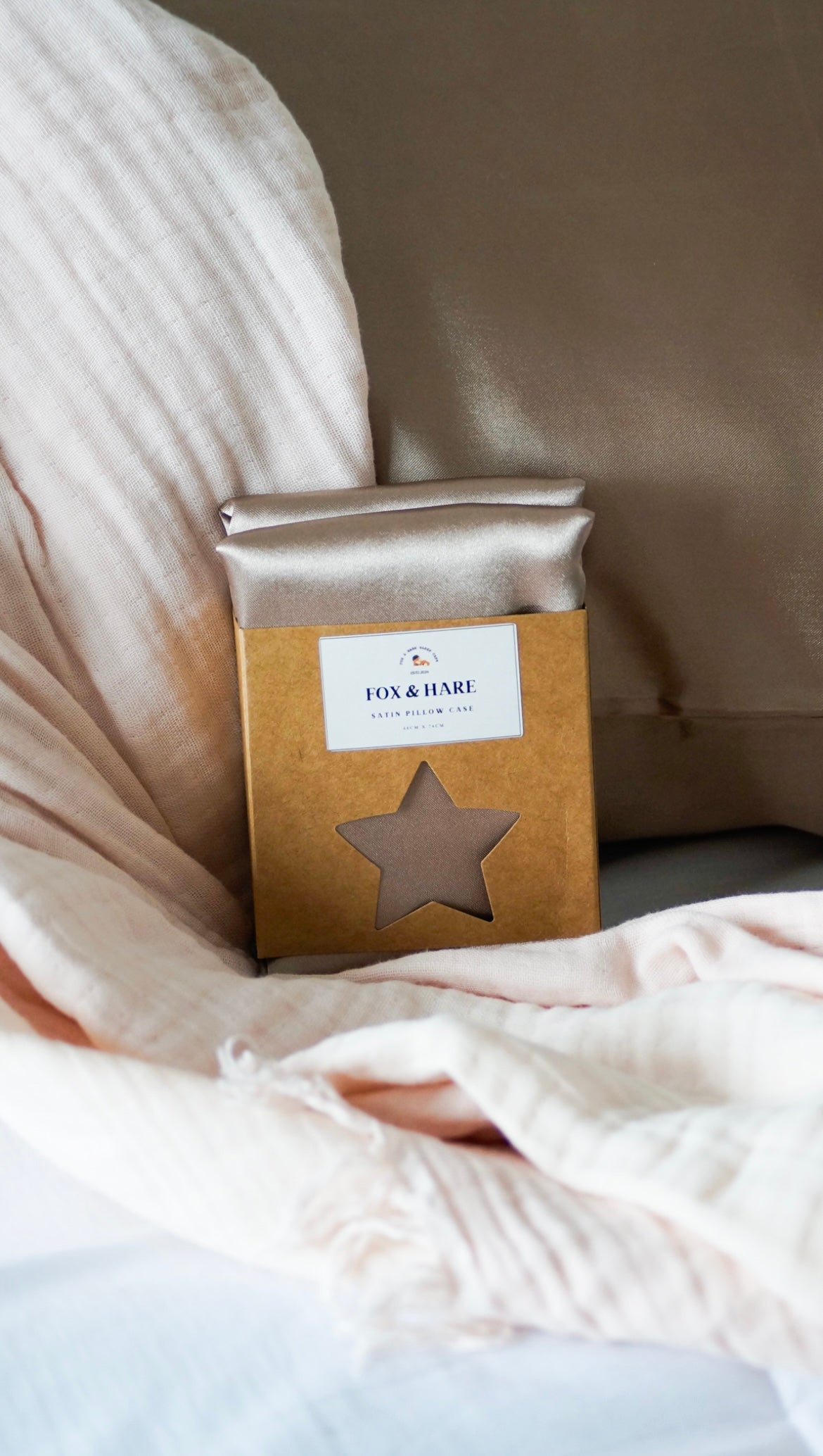 Champagne Gold - Satin Pillowcase
