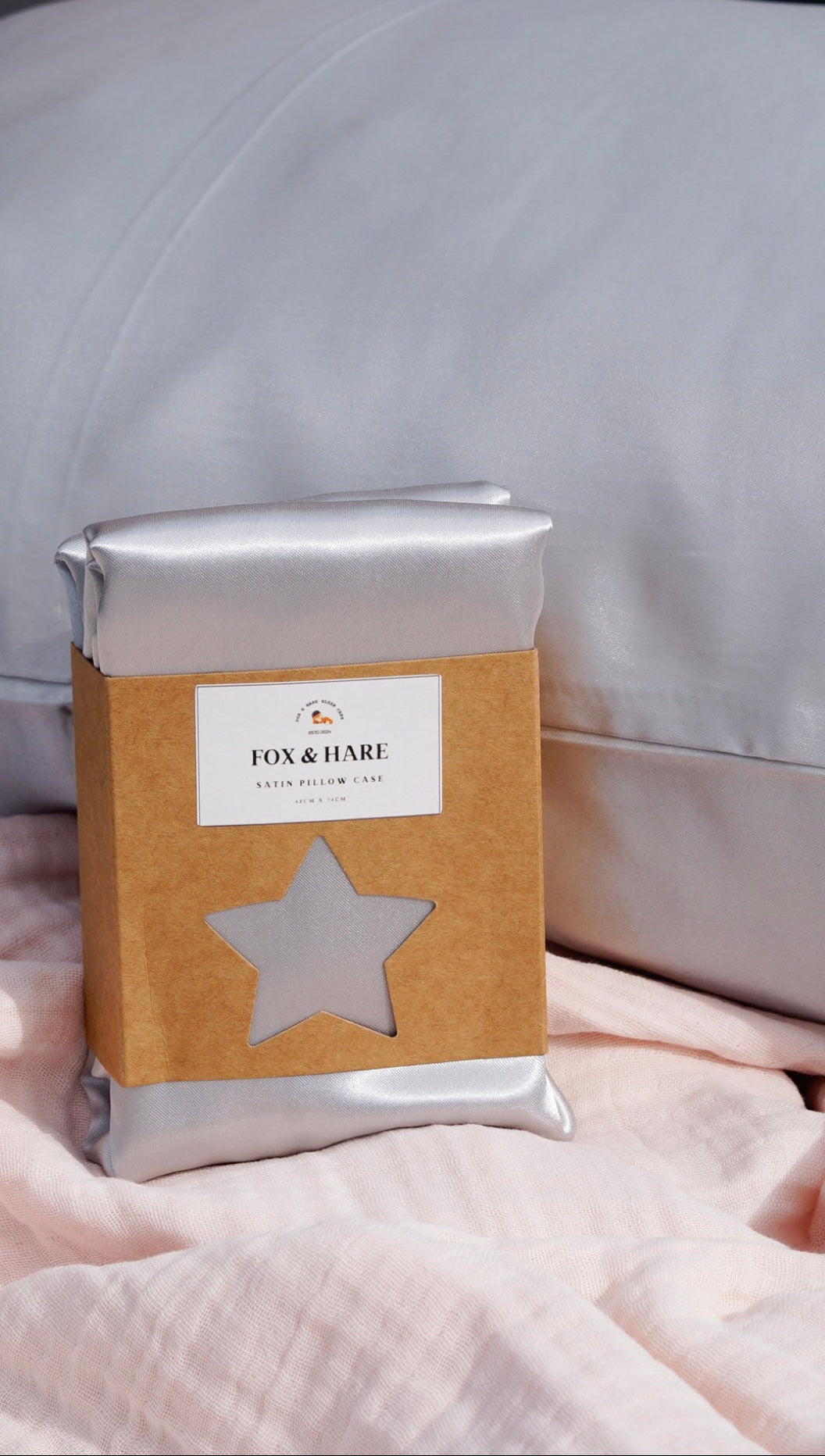 Starlight Silver - Satin Pillowcase