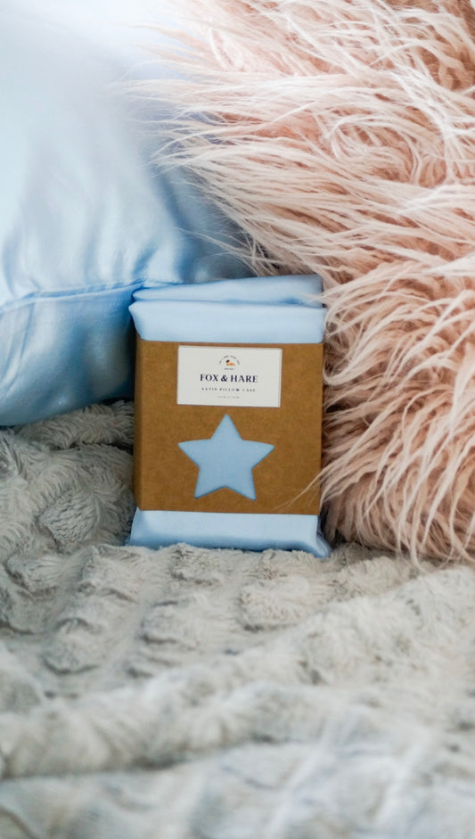 Baby Blue - Satin Pillowcase